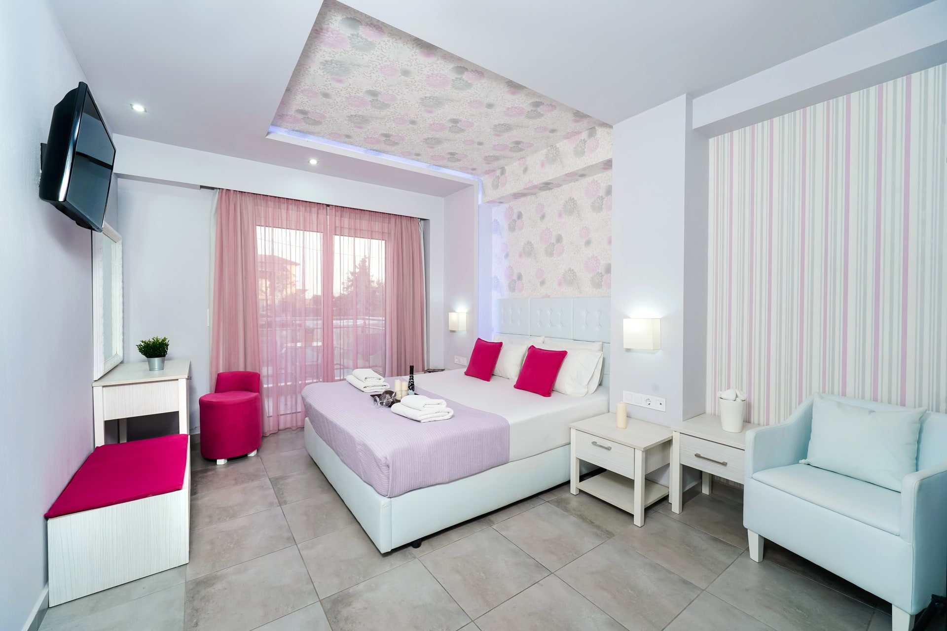 Double room pool view